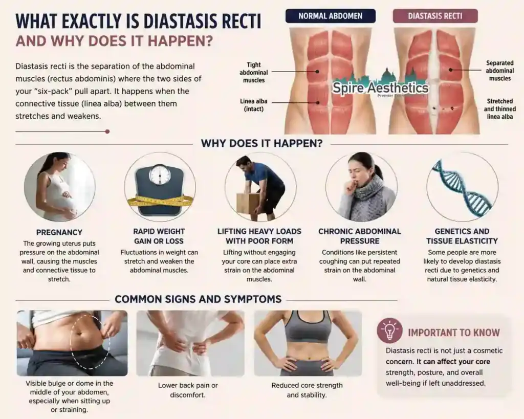 What Exactly Is Diastasis Recti and Why Does It Happen Beaconsfield?