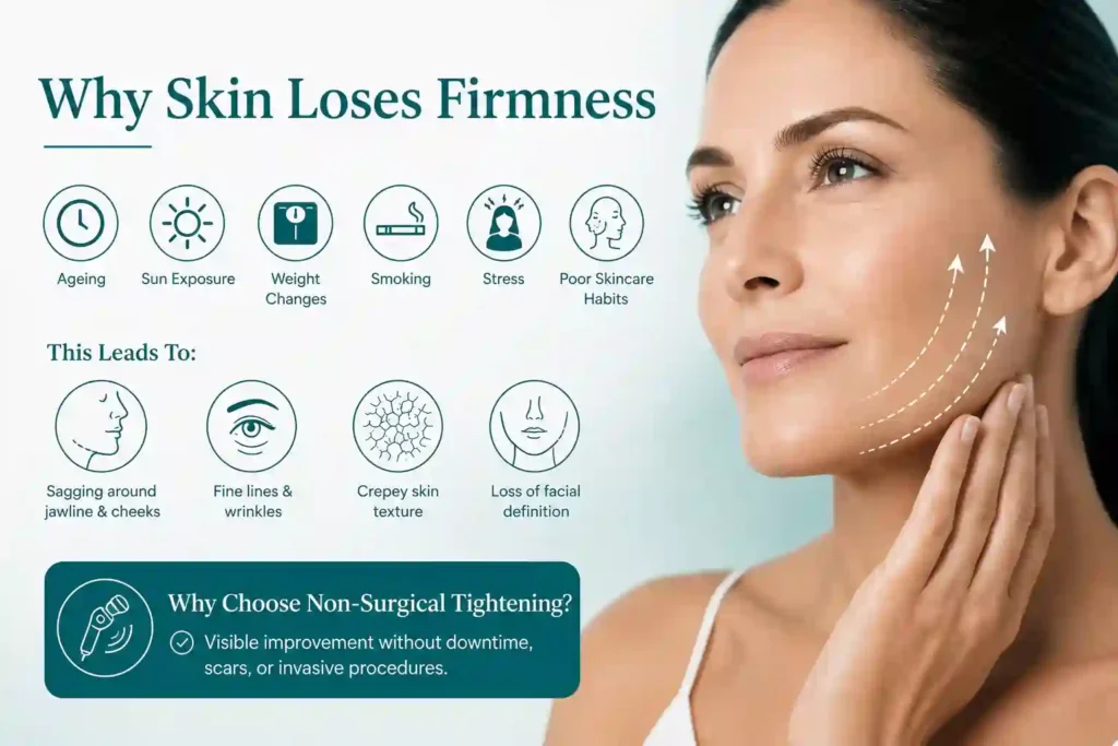What Makes Skin Lose Firmness and Why Do People Seek Non-Surgical Tightening Beaconsfield?