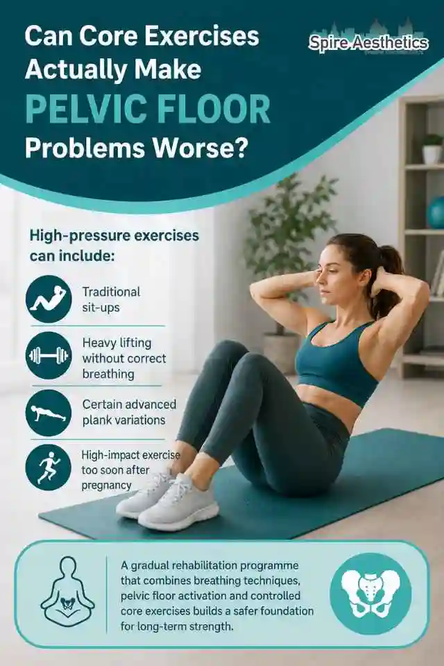 Can Strengthening Your Core Alone Actually Make Pelvic Floor Problems Worse Beaconsfield?